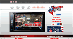 Desktop Screenshot of masteraudiolv.com